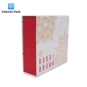 Quality Customizable Color Wrapping Paper Gift Box , Flip Folding Packaging Boxes 30x28x16cm wholesale