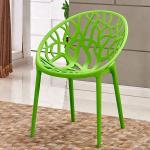 Breathable Hollow Kids Plastic Chairs High Safety For Restaurant / Hotel