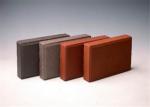 Outdoor Clay Paving Brick , Solid Interlocking Brick Pavers For Flooring