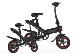 Quality Aluminium Alloy Adult Folding Electric Bike Mechanical Disc Brake 100 * 45 * 73CM wholesale