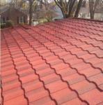 Environment Friendly Modern Roofing Tile Stone Coated Steel Roof Tile For Houses