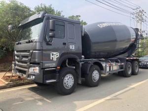 Quality 250kw Euro 2 371hp 8X4 Manual Control 16 m³ 12 Ton Concrete Mixer Truck wholesale