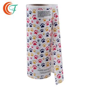 Quality Washing Detergent Flexible Packaging Films 0.1mm Animal Wet Wipes Plastic Stretch Wrap Roll wholesale