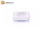 Plastic PS Cosmetic Cream Jar 10g with PP Cap for cosmetic container