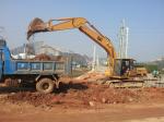Used caterpillar e200b excavator