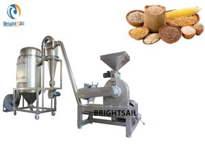 Quality High Speed Grain Powder Machine Wheat Rice Flour Pin Mill Pulverizer Ss 304/316 wholesale