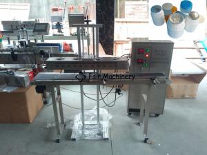 China 50B/Min 1.8KW Screw Capper Machine , SS316 Automatic Aluminum Foil Sealing Machine on sale