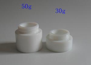 Quality Black Glass Skincare Bottles And Jars Cosmetic Cream Jar Screen Printing wholesale
