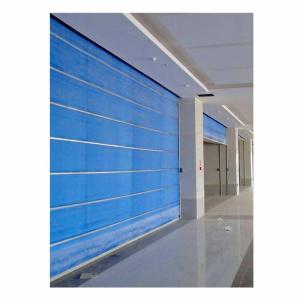 Quality OEM Fire Roller Curtain With Double Track Wall Mounted Installation wholesale