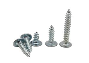 Quality M8 Zinc Countersunk Head Bolts 8.8 Round Head Phillips Wood Screws wholesale