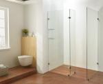 31''X31''X75'' 3 Sided Frameless Glass Shower Enclosure 6mm