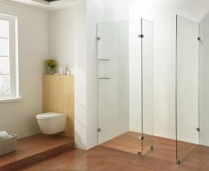 Quality 31''X31''X75'' 3 Sided Frameless Glass Shower Enclosure 6mm wholesale
