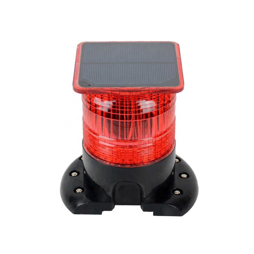 ABS Plastic 3 Inches Battery Boat Navigation Lights Solar Led