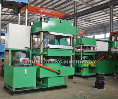 650x650 120T Rubber Vulcanizing Press Machine With Sliding Device
