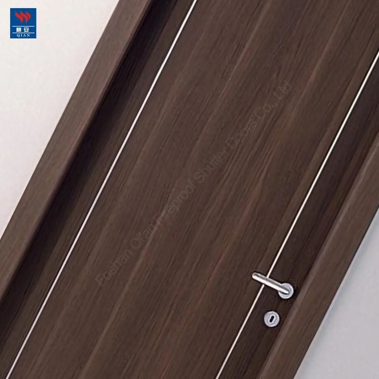 Hotel Use HPL 90min Fire Rated Interior Door With Mute Design