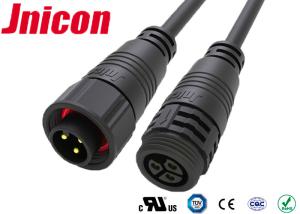 Quality M19 Cable Molded 20A Waterproof Connectors Male Female 3 Pin Connectors wholesale