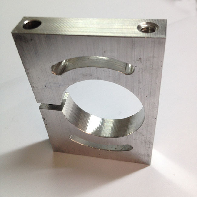 6005 - T6 Mill Finished Extruded Aluminum CNC Profile Punching Small Parts
