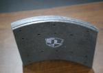 IATF16949 Friction 0.35 0.45 100000km Drum Brake Linings For Truck
