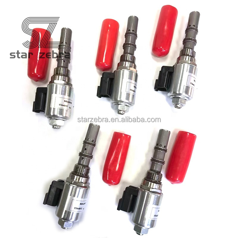 Excavator Part Number 1744913 Solenoid Valve 174-4913 for Loader 950G 962G 980H at Affordable Cost