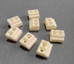 Al2O3 Ceramic Tensile Strength 300 MPa Thermal Conductivity 25 W/ M·K For Stress
