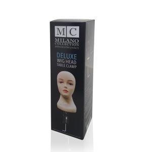Quality Luxurious Gift Box Manufacture Black Color Cardboard Box Printing Packaging for the Hair Products wholesale