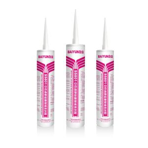 Quality SS801 Translucent 300ml Glass Roof Sealant Weather Proof Caulk wholesale