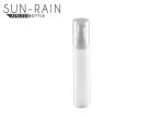 Plastic 15ml airless pump bottles white airless lotion pump bottles SR-2180A