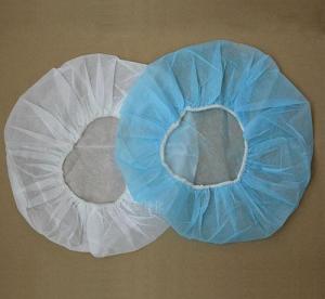Quality Breathable Anti Dust Disposable Hair Cover , Non Woven Disposable Bouffant Caps wholesale