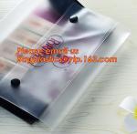 Office school filing supplies A4 plastic portable document file bag /envelope