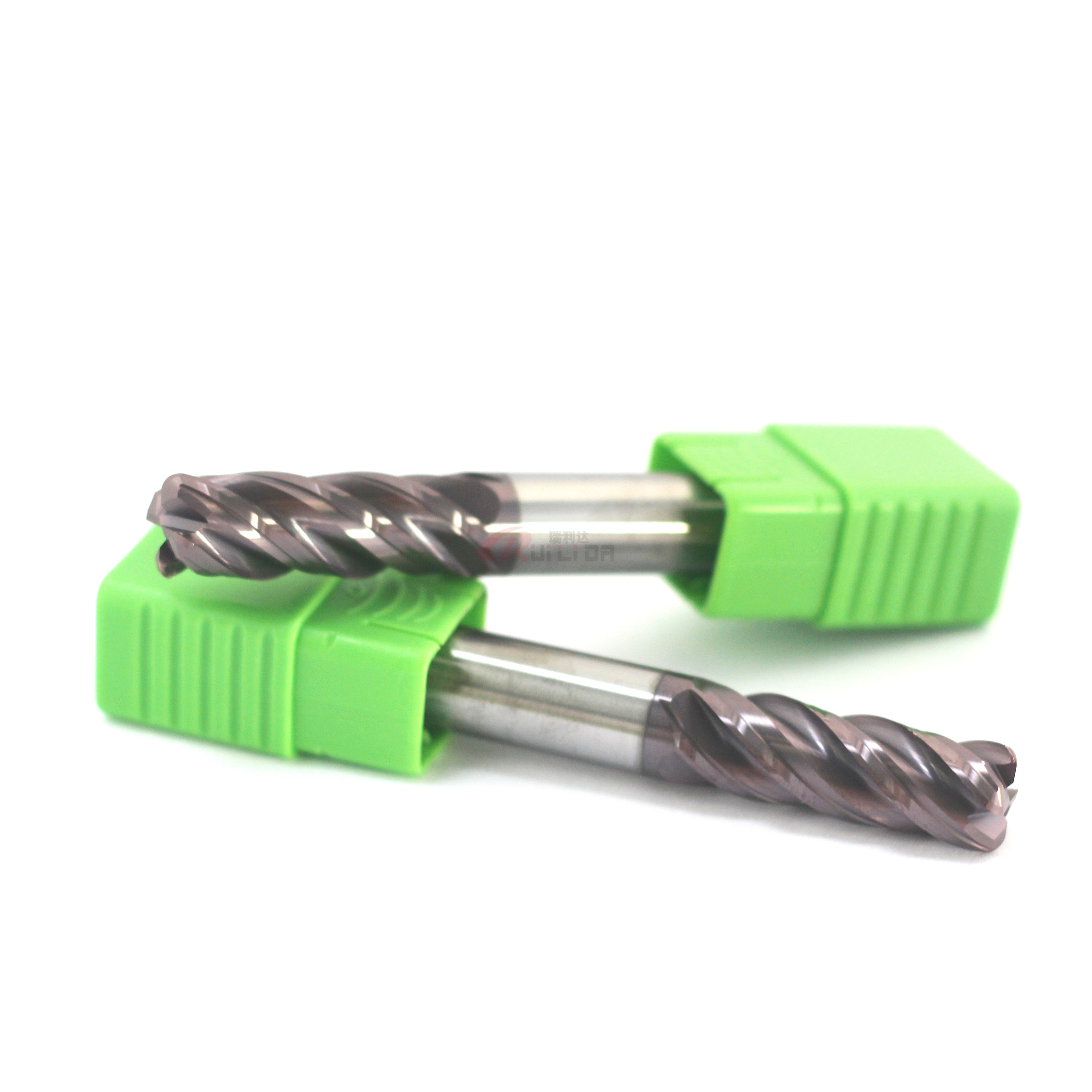 1/2" 3/32" CNC Extra Long End Mill Cutter 2mm 10mm Radius Cutter Mill With 100mm OAL