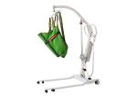 White Bed Hoyer Lift Sling , Portable Hoyer Lift Nurse Protection Mute Wheels