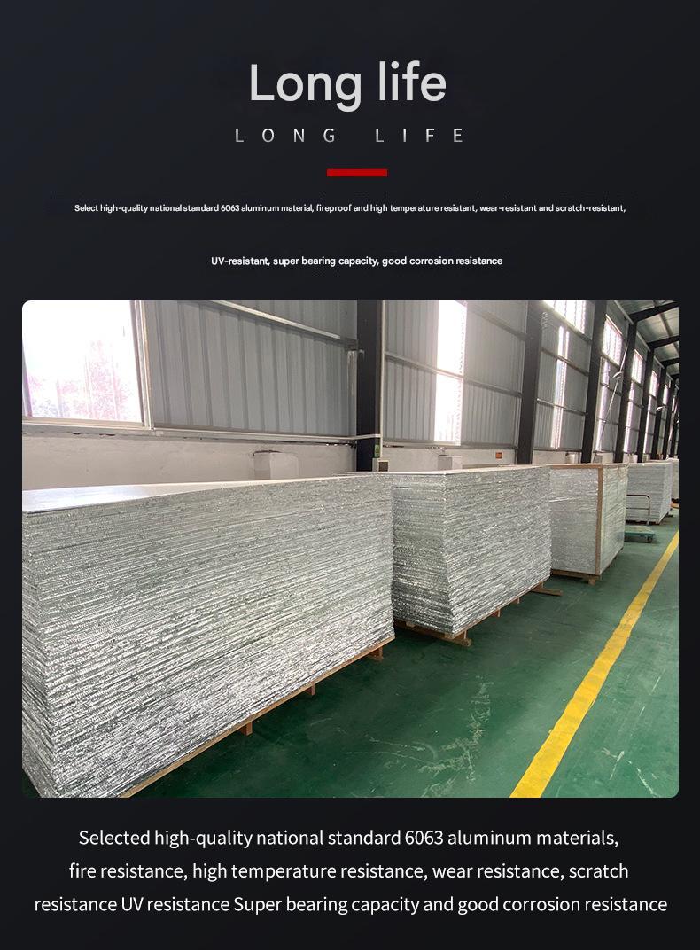 Aluminum Honeycomb Panels Ceiling Design Facade Wall System Decorative Composite Building Wall Panels Perfect for Indoor