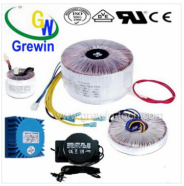 custom step up copper core 220v 24v toroidal transformer UPS power supply