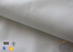 Durable Flexible 0.5mm White Silicone Coated Fiberglass Fire Blanket 490g/M2
