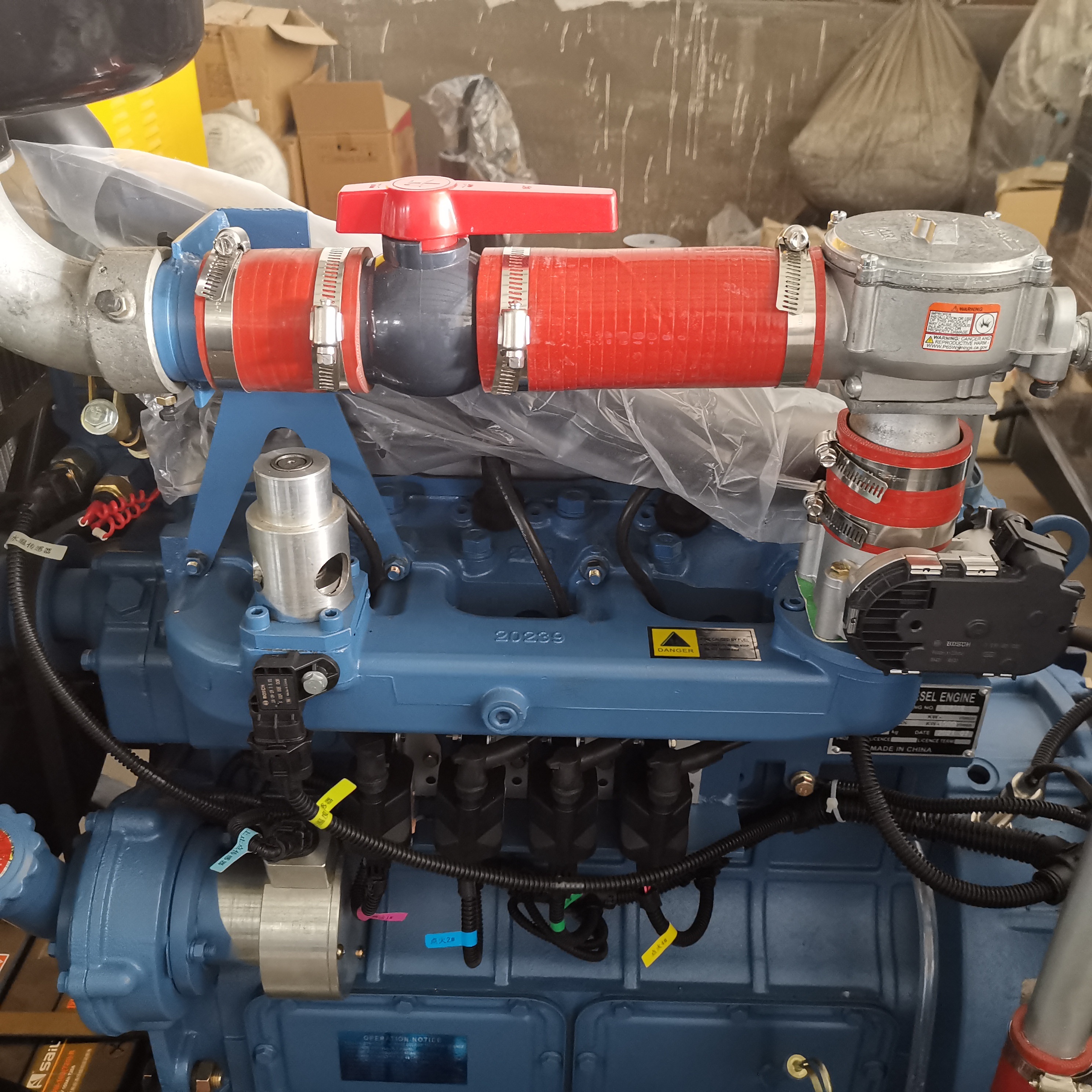 CE/ISO9001 Certified 20kw-200kw Natural Gas Generator for Customer Requirements