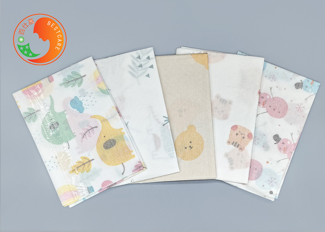Large Size Disposable Baby Changing Pads Folding Non Woven Fabric