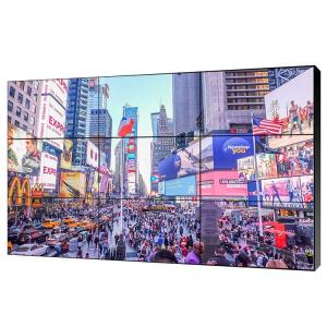 China 60HZ LCD Video Wall 65inch Series Multi Screen Display Wall 0.37mmX0.37mm Pixel Pitch on sale