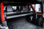 Off-Road Luggage Storage Carrier for Jeep Wrangler Black Aluminum Alloy Cargo