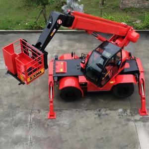 Quality 9 Meter Telescopic Handler Forklift Boom Strong Power 5ton CE Certificate wholesale