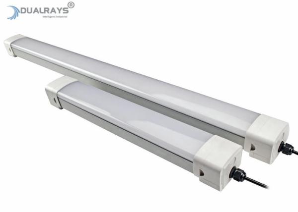 Aluminium Alloy 5Ft LED Tri Proof Light 50W 1-10V Dimming DALI 50/60Hz With PIR