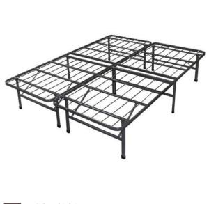 Quality Modern Stainless Metal Boxspring Bed Frame for Foldable Bedroom Furniture in Hotels wholesale