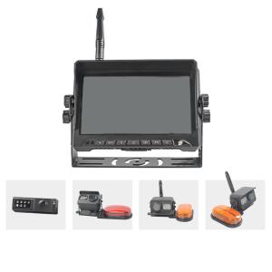 Quality Night Vision 10m Vehicle Rearview Camera 7 Inch Color Monitor wholesale