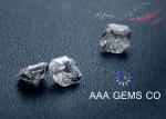 White Color Asscher Cut Moissanite Loose Stones For Pendant / Earring
