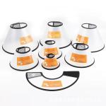 Muti Size Pet Elizabethan Collar Circle Plastic Dog Cone Collar Protective