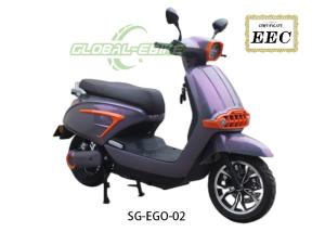 Quality 72V 20Ah Lead Acid Battery Hydraulic Front Fork 12 Inch Tire Purple City Ebike wholesale