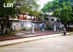 Outdoor Prefabricated Modular Clear Dome House with Sliding Door