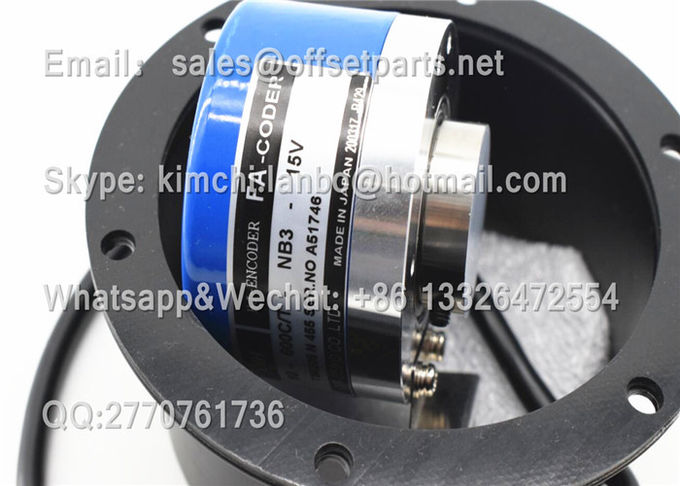 Komori Encoder TS5205N455 A51746 15V Original Offset Press Printing Machine Spare Parts