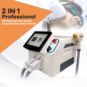 Quality Portable 2 In 1 808 Diode Laser Hair Removal Machine Multifunction Ce wholesale