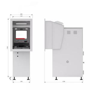 Quality Self Service Solutions Atm Cash Deposit Machine Cash Teller Machine wholesale