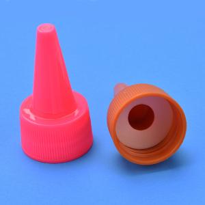 Quality Ribbed Closure Twist Off Cap , 24mm Squeeze Bottle Lids wholesale